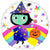 Rainbow Witch Helium Foil Balloons I Halloween Balloons for Collection I My Dream Party Shop Ruislip