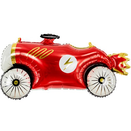 Retro Red Car Balloon I Racing Car Party Supplies and Decorations I My Dream Party Shop UK