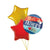 Father's Day Helium Balloon Trio I Father's Day Helium Balloons I My Dream Party Shop