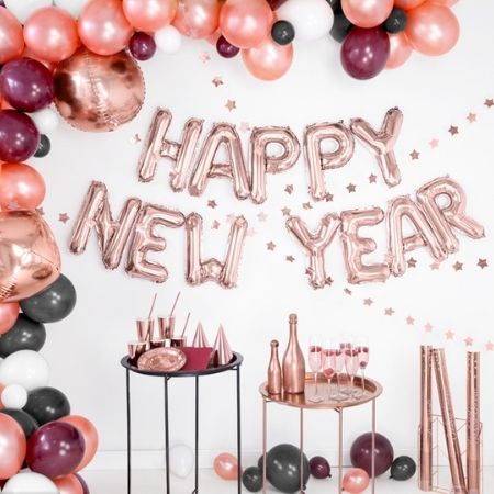 Rose Gold Party Hats I New Years Eve Party Supplies I My Dream Party Shop UK