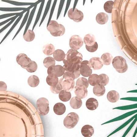 Rose Gold Foil Confetti Circles I My Dream Party Shop I UK