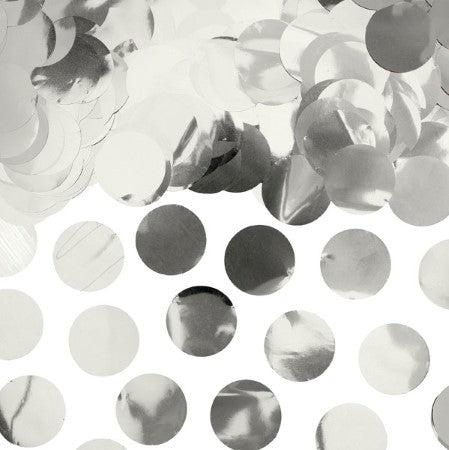 Silver Foil Circle Confetti I My Dream Party Shop I UK