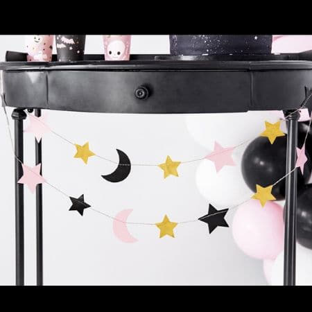 Moon and Stars Garland I 1st Birthday Garlands I UK