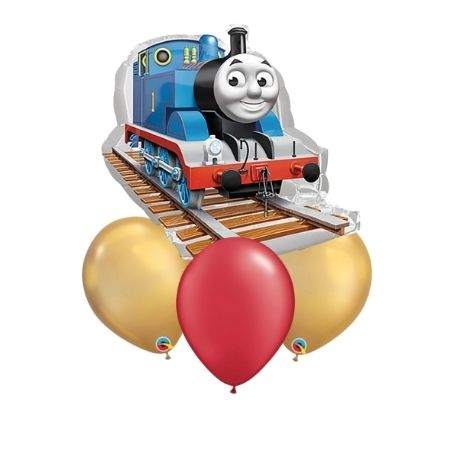 Thomas Supershape Balloon Bouquet I Thomas Party I My Dream Party Shop