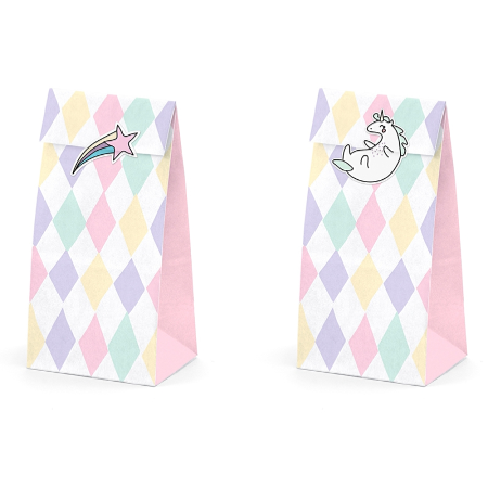 Make a Wish Unicorn Treat Bags I Unicorn Party Decorations I My Dream Party Shop UK