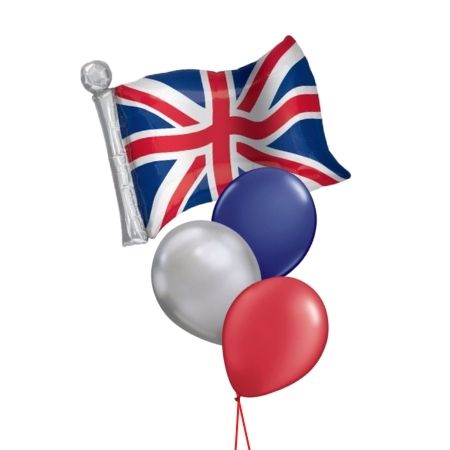 Union Jack Flag Supershape Helium Balloons I Helium Balloons for Collection I My Dream Party Shop