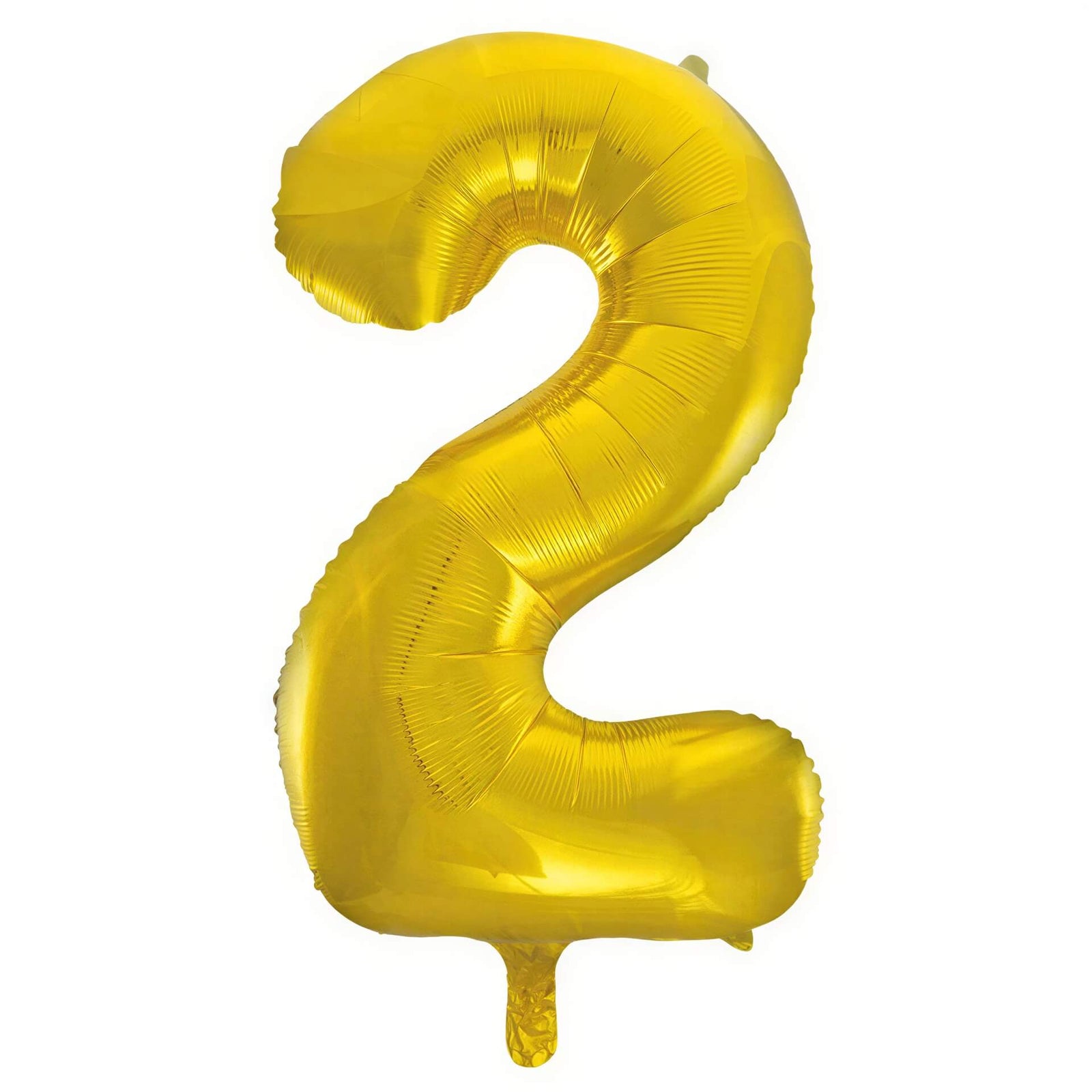Gigantic Gold Foil Number Balloons 34 Inches I Number Two Balloon I My Dream Party Shop UK