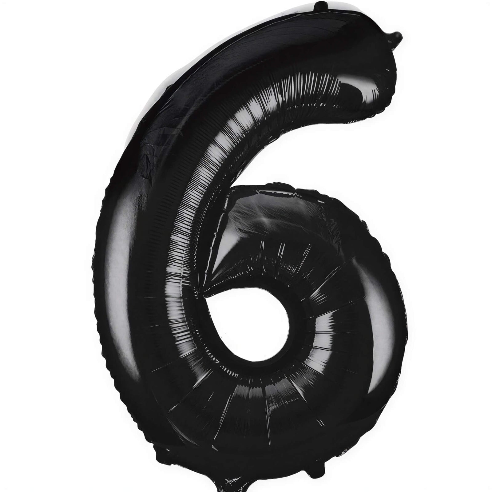 Giant Black Foil Number 6 Balloon 34 Inches I Party Balloons I My Dream Party Shop UK