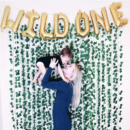 Gold Wild One Balloon Bunting I Wild One Party Decorations I My Dream Party Shop I UK