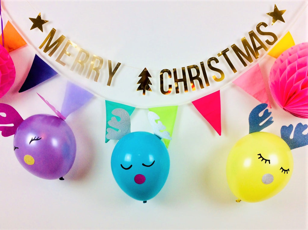 Fun Festive Reindeer Balloon Tutorial Blog I My Dream Party Shop Blogs