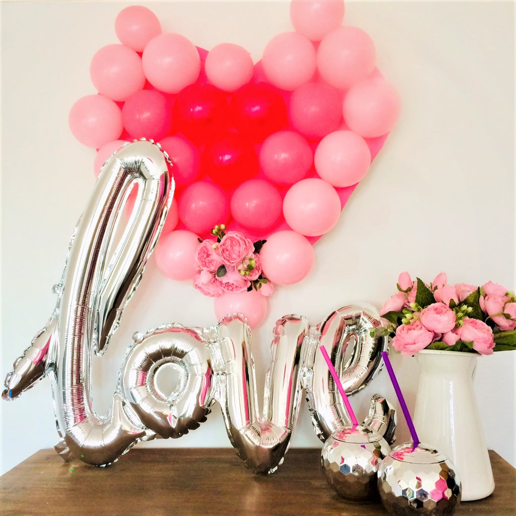 Valentine's Party Blog I How to Make A Cute Heart Shaped Balloon Decorations for Valentines Party I My Dream Party Shop I UK