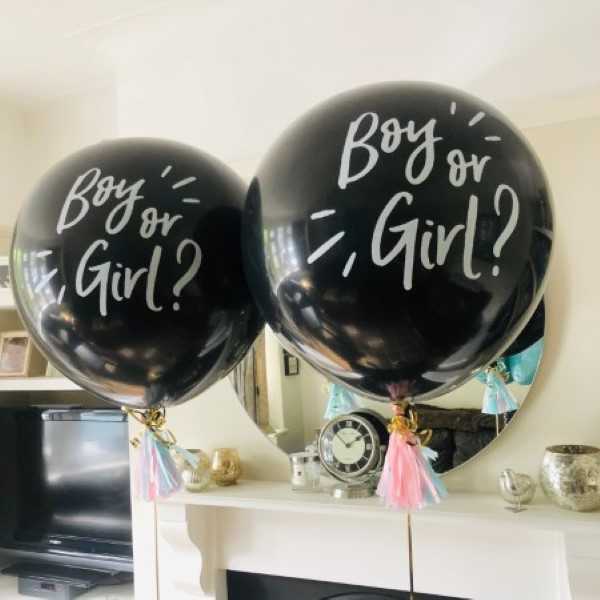 Gender Reveal, Baby Shower and New Baby Helium Balloons