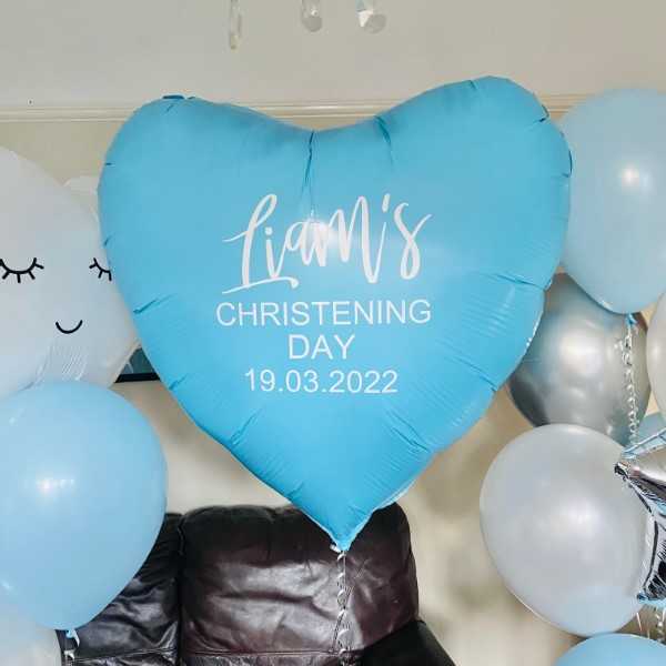 Helium Christening and Confirmation Balloons