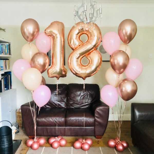 Giant Helium Number Balloons for Collection Ruislip I My Dream Party Shop