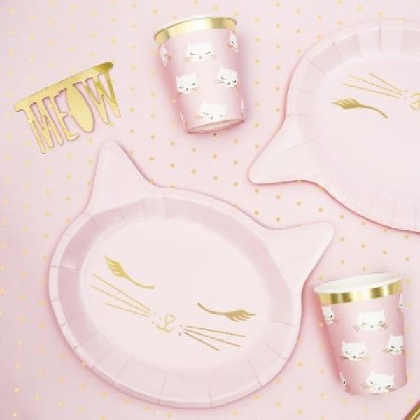 Pretty Pink Cat Party Supplies and Decorations I My Dream Party Shop UK