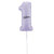 Helium Inflated Lilac Number Personalised I My Dream Party Shop Ruislip