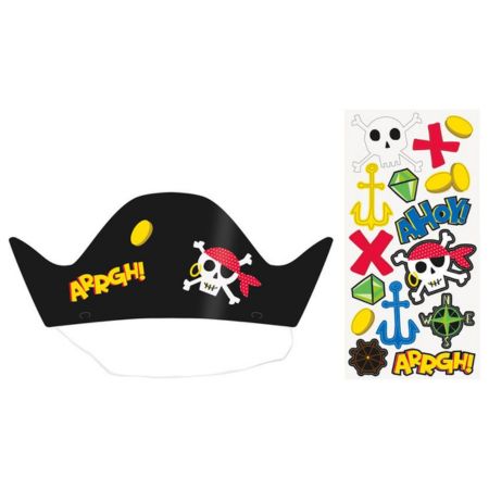 Ahoy Pirate Party Hats I Pirate Party Supplies I My Dream Party Shop UK