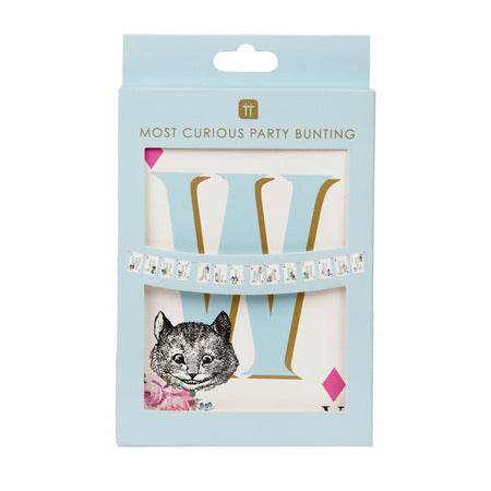 Alice in Wonderland Party Garland I Alice Party Supplies I My Dream Party Shop UK