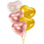 Always and Forever 5 Helium Heart Bouquet I My Dream Party Shop Ruislip