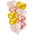 Rose Gold and Gold 9 Helium Balloon Bouquet I My Dream Party Shop Ruislip