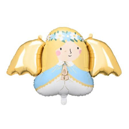 Praying Angel Foil Balloon Supershape I First Communion Decorations I My Dream Party Shop UK