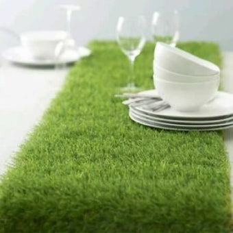 Artificial Grass Party Table Runner I Easter Party Decorations I My Dream Party Shop UK