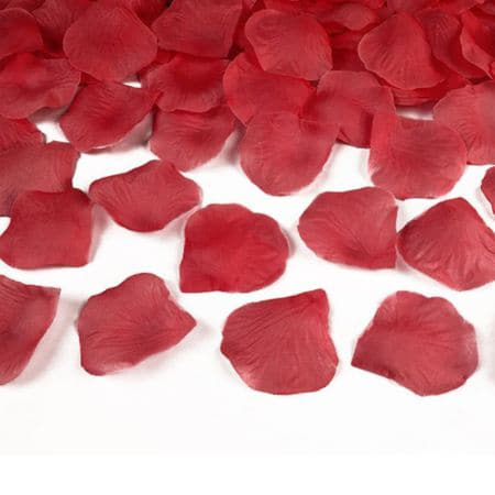 Artificial Red Rose Petals 500 Pack I Valentine&#39;s Day Decorations I My Dream Party Shop