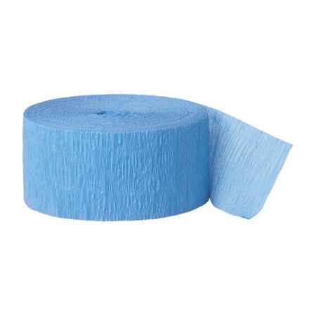 Baby Blue Crepe Streamer I Blue Party Decorations I My Dream Party Shop UK