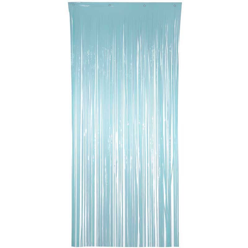 Baby Blue Door Curtain I Baby Shower Decorations I My Dream Party Shop UK
