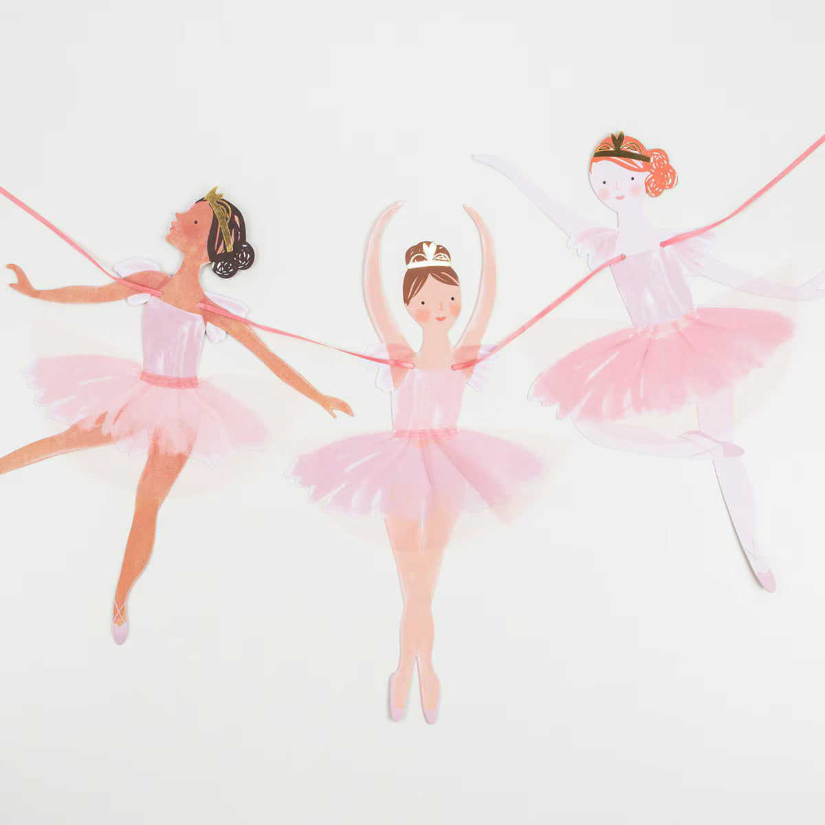 Pink Ballet Party Garland Meri Meri I Ballet Party Decorations I My Dream Party Shop UK