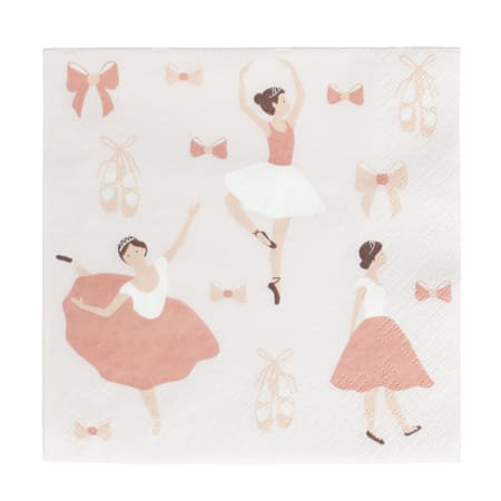 Ballerina Party Napkins I Ballerina Party Decorations I My Dream Party Shop UK