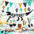 Black Dino Party Garland I Dinosaur Party Decorations I My Dream Party Shop UK