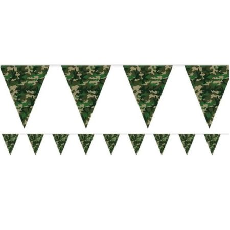 Camouflage Flag Bunting I Camouflage Party Decorations I My Dream Party Shop UK