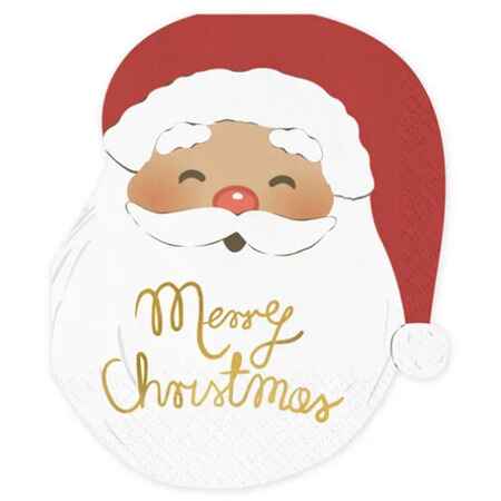 Christmas Santa Napkins I Christmas Party Supplies I My Dream Party Shop UK