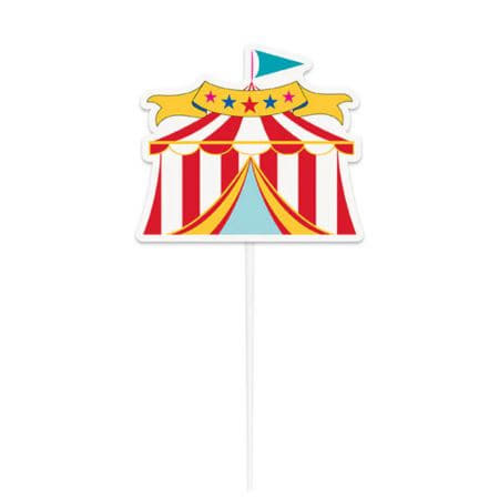 Circus Tent Cake Topper I Circus Party Decorations I My Dream Party Shop UK