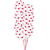 Red Confetti Heart Helium Balloons I Engagement Balloons Collection Ruislip I My Dream Party Shop