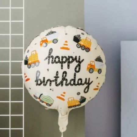 Construction Vehicles Balloon I Construction Party Balloons I My Dream Party Shop UK