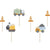 Construction Party Cake Toppers I Construction Party Decorations I My Dream Party Shop UK