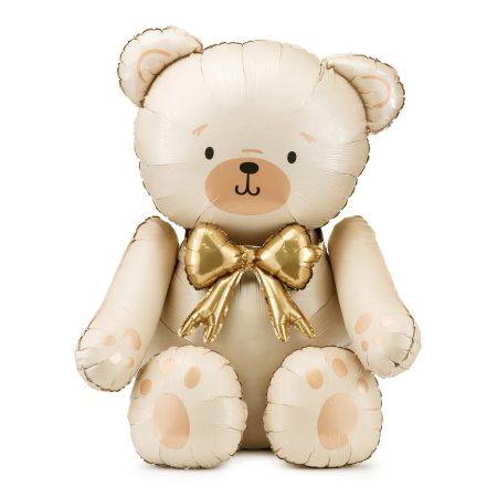 Giant Sitting Teddy Bear Balloon I Baby Shower Balloons I My Dream Party Shop UK