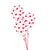 Red Confetti Heart Latex Balloons I Valentines Balloons for Collection Ruislip I My Dream Party Shop