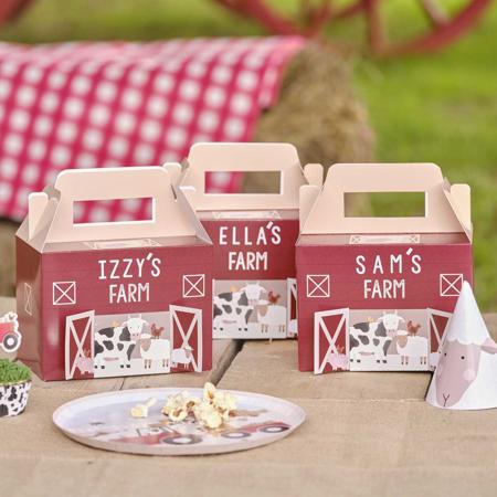 Customisable Farm Party Boxes I Farmyard Party Decorations I My Dream Party Shop UK