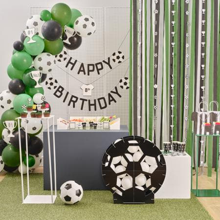 Customisable Birthday Football Party Garland I Football Party Supplies I My Dream Party Shop UK