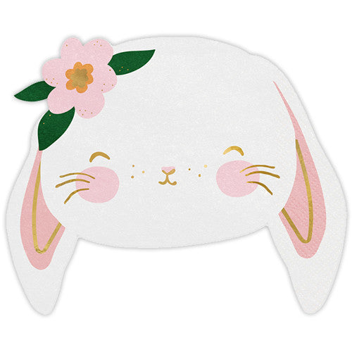 Cute Bunny Head Easter Napkins I Easter Party Supplies I My Dream Party Shop UK