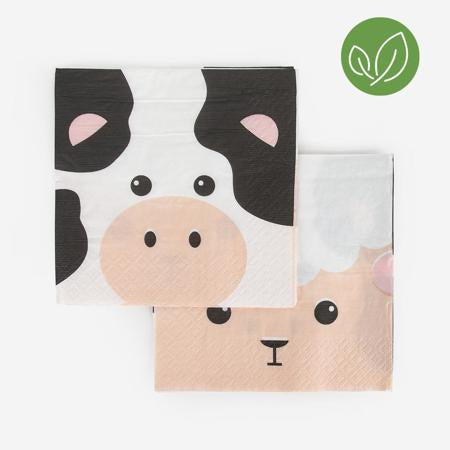 Farm Animals Napkins I Farm Party Supplies I My Dream Party Shop UK