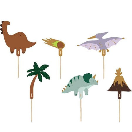 Dinosaur Cake Toppers I Dinosaur Party Decorations I My Dream Party Shop UK