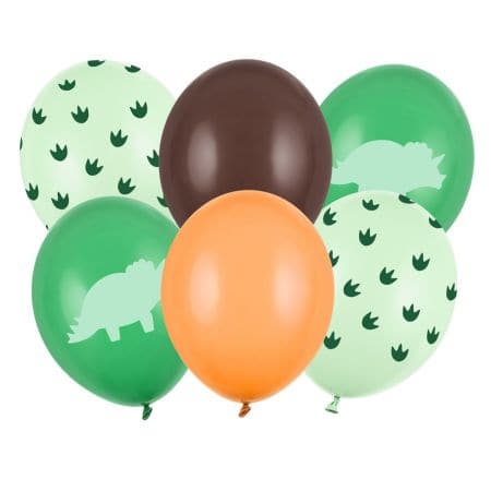 Dinosaur Party Latex Balloons I Dinosaur Party Decorations I My Dream Party Shop UK