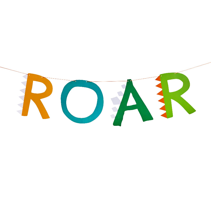 Roar Party Banner I Dinosaur Party Decorations I My Dream Party Shop UK