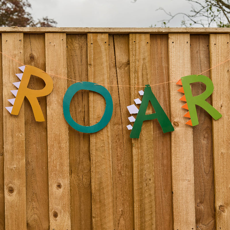 Roar Dinosaur Party Banner I Dinosaur Party Supplies I My Dream Party Shop UK