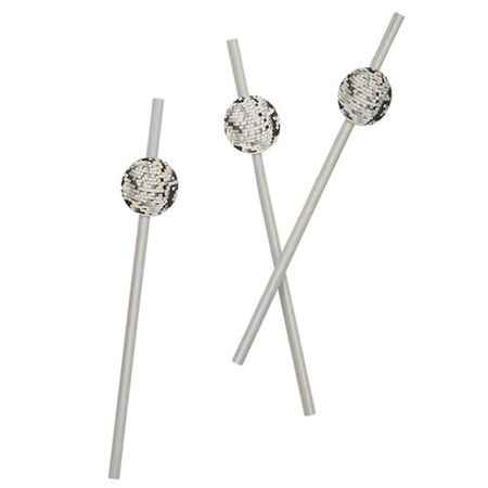 Disco Ball Paper Straws I Disco Party Decorations I My Dream Party Shop UK