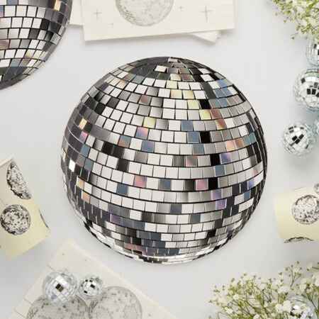 Disco Ball Plates I Disco Party Decorations I My Dream Party Shop UK